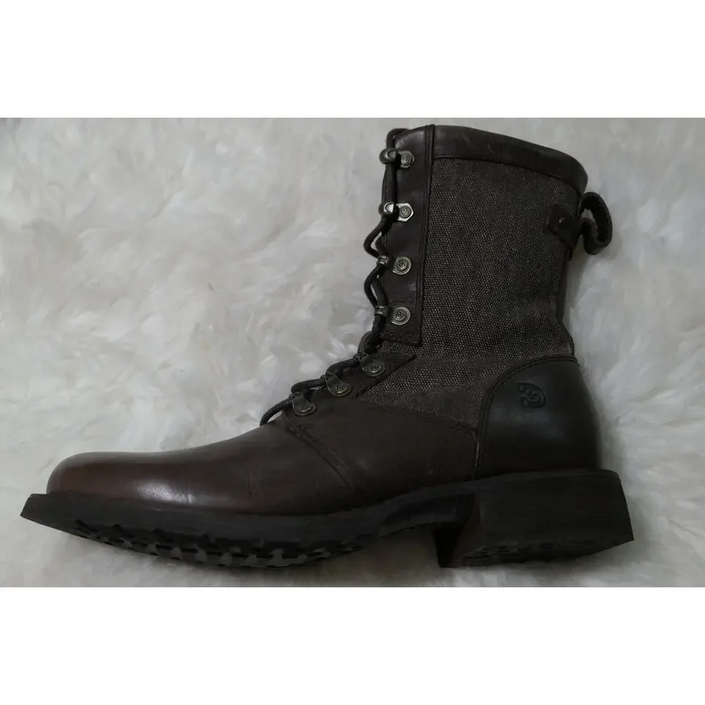 NWT Durango Drifter Womens 8" Coffee Brown Leather Military Size 9 Boots DRD0322 - Picture 3 of 16